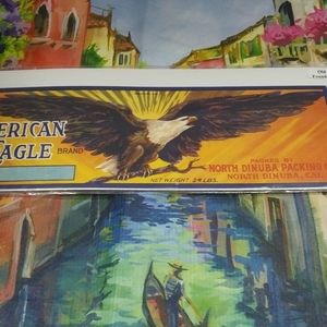 Veg Eagle Brand Crate Label